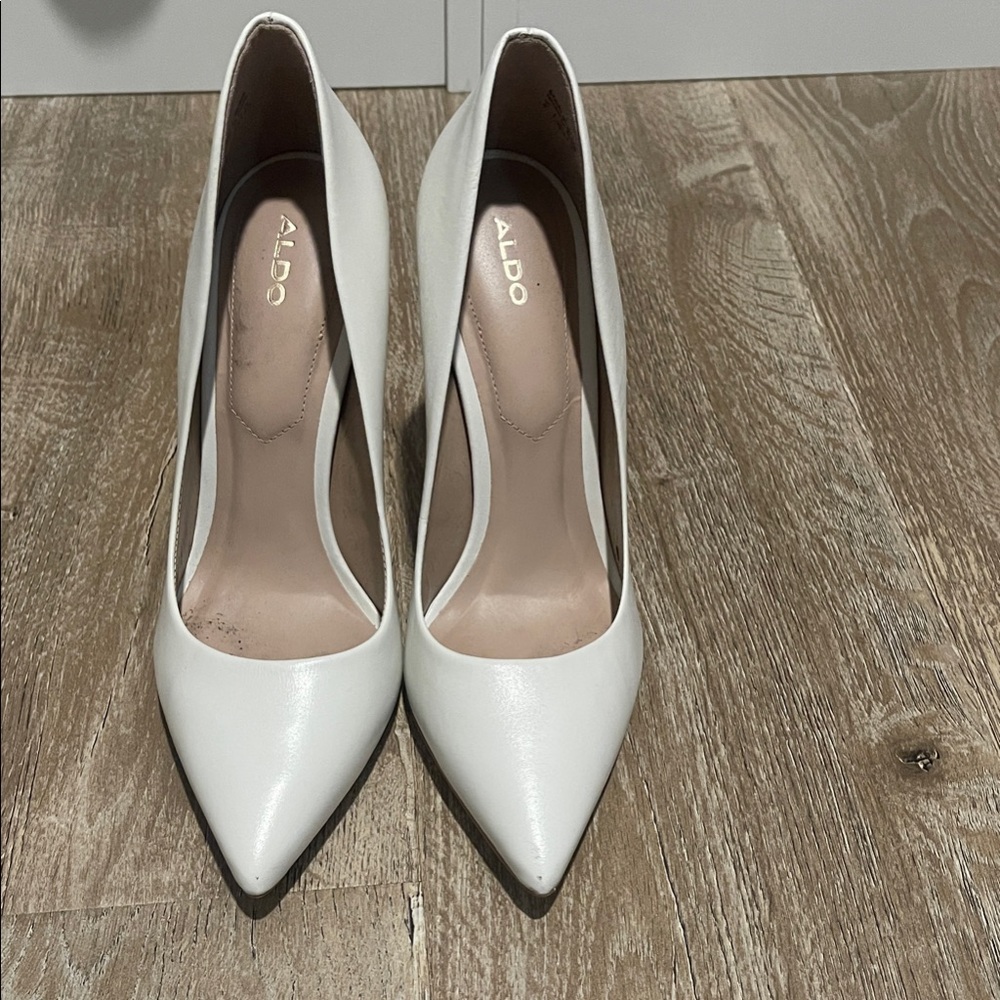 Aldo Elegant Cream Women's Heels